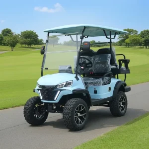 Golf Cart 4 Seater Electric 72V Lithium DOT Certified Extended Range for US Communities with Turn Signals and Headlights