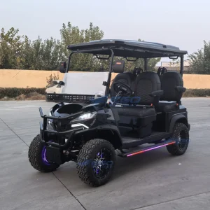 Golf Cart 4 Seater Electric Lithium Electric Golf Cart for Golf Course and Neighborhood