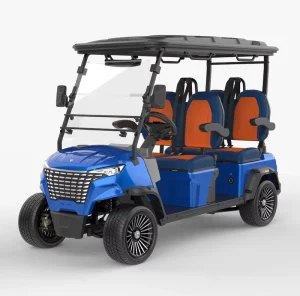 Golf Cart 4 Seater with Cargo Box Durable Golf Utility Vehicle for Golf Course Maintenance