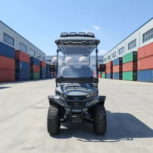 Golf Cart 6 Seater Electric Customized 48 Volt Golf Cart High Configured Street Legal for Playing Golf