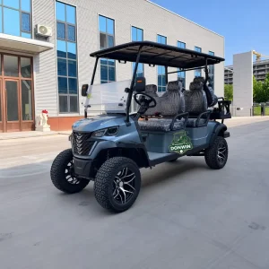 Golf Cart 6 Seater Low Maintenance for Resorts and Community Transport
