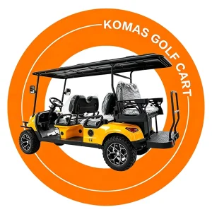 Golf Cart Electric 4 Wheel Street Legal Golf Club Utility Vehicle 6 Seater Off Road Electric Golf Car