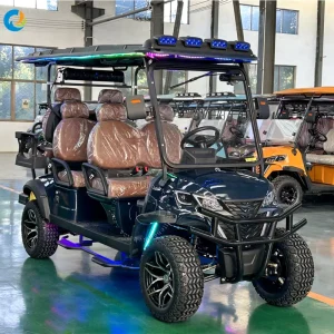 Golf Cart Electric 6 Seater Lithium Battery Utility Electric Golf Car Chinese 6 Passenger Golf Carts