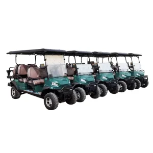 Golf Cart Factory Scenic Area Park Campus Airport Beach Tourism Off-Road Electric Golf Sightseeing Vehicle 5-6 Seats 30Km/h