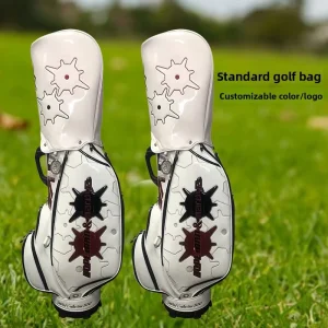 Golf Club Bag PU Fabric 9.5-Inch Model 003 Waterproof Lightweight Storage