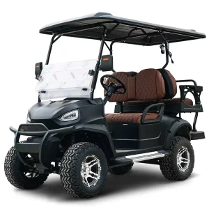 Golf Club Car for Country Club Beach Clubs 4 Wheel Drive Electric Golf Cart Lifelong Warranty