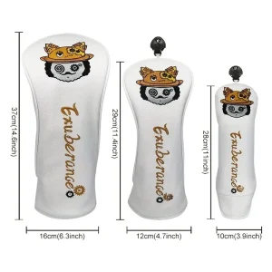 Golf Club Cover Fisherman Push Rod Cover Wooden Pole Cover Fairway Golf Supplies Accessories Model A016 Large