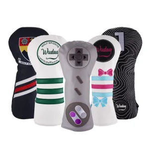 Golf Club Head Cover Custom Logo Color with Cartoon Pattern