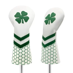 Golf Club Head Covers Golf Driver Cover Four Leaf Clover Cover for 460CC Drivers