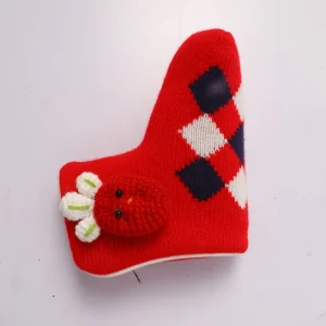 Golf Club Head Covers Knitted Embroidery Customized Color 1 3 5 Size