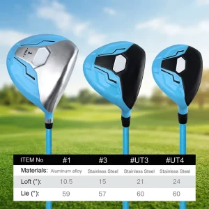 Golf Club Head OEM Driver Fairway Wood Hybrid Heads Custom Logo Golf Driver Heads