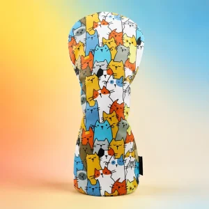 Golf Club Headcover Driver Fairway Hybrid Cover PU Leather Embroidery Logo Manufacturer Golf Headcovers
