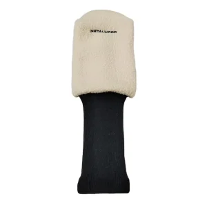 Golf Club Headcover Set, PU Leather, Driver Hybrid Putter Covers, Embroidery
