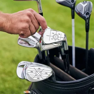 Golf Club Impact Sticker Strike Mark Paper Adhesive Removable Die Cut Putter Iron Training Auxiliary Label Model G