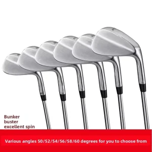 Golf Club Model 14 5060 High Lofted Sand Wedge with Pitching Wedge Chipper and Stainless Steel S Shaft 35 Inches