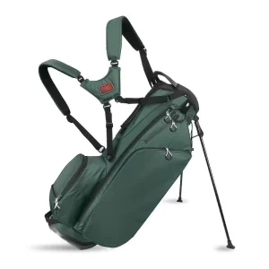 Golf Club Stand Bag Lightweight Durable Foldable PU Large Capacity Waterproof 4 Dividers & 7 Pockets Customizable Logo