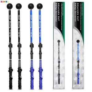 Golf Club Swing Adjustment Alignment Correction Tool Guide Trainer Aid Smart Home Golf Simulator Metal Stick