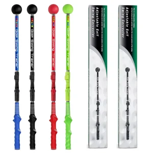 Golf Club Swing Guide Trainer Aid Smart Home Golf Simulator Stick Analyzer Adjustment Alignment Correction