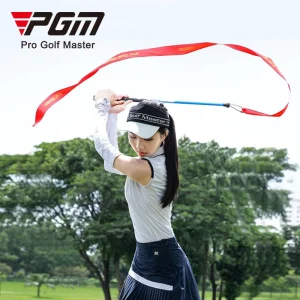 Golf Color Ribbon Swing Trainer Portable Full Swing Practice Golf Swing Speed Stick Golf Aid