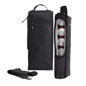 Golf Cooler Bag for Men Small Soft Cooler Bag Insulated Beer Cooler Holds 6 Cans or Two Bottles