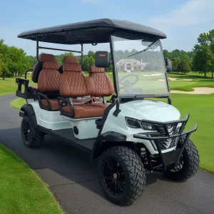 Golf Course Tool Cart 4 wheel Drive Golf Cart 6 seater Sightseeing