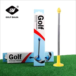 Golf Cutter Direction Indicator Training Aid Portable Magnetic Golf Club Alignment Stick Correct Golf Swing Aim Lie Angle Tool