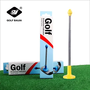 Golf Cutter Direction Indicator Training Aid Portable Magnetic Golf Club Alignment Stick Correct Golf Swing Aim Lie Angle Tool