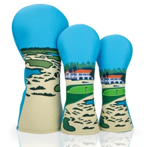 Golf Driver Head Cover with 3D Embroidery