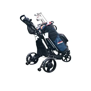 Golf Electric Trolley Easy Folding Remote Control Golf Electric Trolley 3 Wheel Golf Push Cart