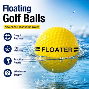 Golf Floating Golf Balls for Water Driving Range Practice Colorful Floating Practice Balls Bulk