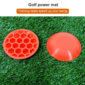 Golf Force Plate Increase Club Head Speed Step Pad Anti slip Golf Trainer Supplies for Swing Chipping and Putting Exercises