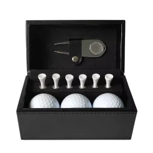 Golf Gadgets Accessories Gift Set for Men Women Includes Practice Golf Ball Wooden Nails Divot Tool Colors