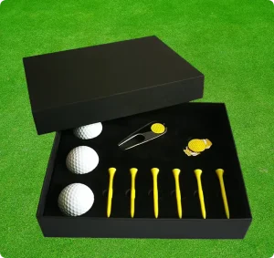 Golf Gift Set Custom OEM Branded Paper Pack Outdoor Sport Golf Combo for Company Event Giveaways