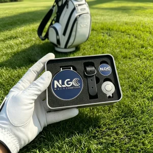 Golf Gift Set Golf Bag Tag for Travel Golf Ball Markers