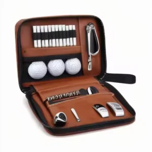 Golf Gifts for Men Father Golf Accessories Set with Hi-End Case Golf Ball Tees Ball Clamp Divot Tool Etc
