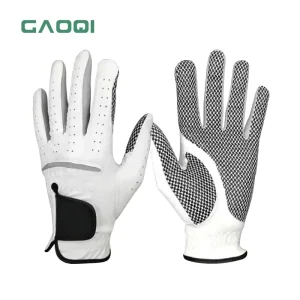 Golf Gloves Custom Logo Anti slip Sheepskin Golf Gloves Right Left Handed Sublimation Golf Glove for Men and Women