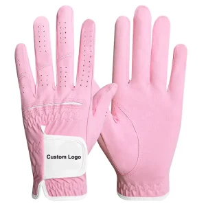 Golf Gloves High Quality Cabretta White Custom Logo Women OEM Factory