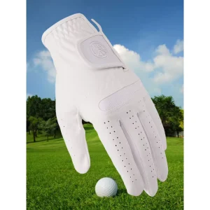 Golf Gloves Men’s Microfiber Cloth Comfortable Breathable Wear Resistant Hands Use Single Piece