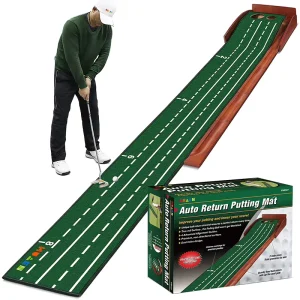 Golf Green Putter Trainer Green Indoor Golf Putting Mat Training Aids Mini Golf Carpet