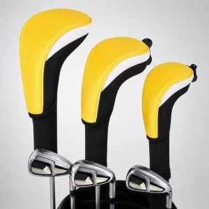 Golf Head Covers Waterproof Durable Protective Sleeves with Secure Fastener for Travel Storage Protection Golf Headcover