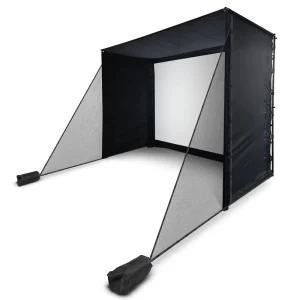 Golf Hitting Net Sturdy Iron Frame Indoor and Outdoor Match Simulator Equipment Only for Golf Cage