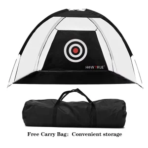 Golf Hitting Nets Training Aids Practice Nets for Backyard Driving Range Chipping With Target Carry Bag for Indoor
