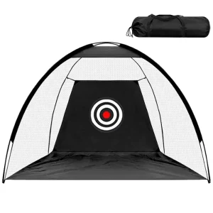 Golf Hitting Nets Training Aids Practice Nets for Backyard Driving Range Chipping with Target Carry Bag for Indoor Outdoor