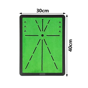 Golf Home Simulator Hitting Path Show Detection Pads Golf Swing Putting Mat Indoor Ball Practice Outdoor Silk Screen Printing
