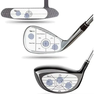 Golf Impact Tape Labels Self Teaching Sweet Spot and Consistency Analysis Training Aid Improve Ball Striking