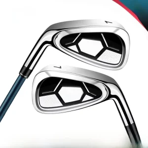 Golf Iron Club for Men Stainless Steel Head #5 SW Right Handed Carbon Fiber Shaft R Flex OEM Rubber Grip Durable