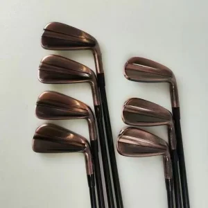Golf Iron Heads Mallet Rubber Grip Forged Stainless Steel Blade 4 P Right Left Handed Women Men Headcover Golf Club Set