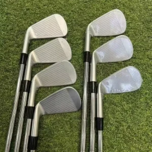 Golf Iron Set Forged Cavity Back Steel Shaft Reduced Side Spin Long Distance Golf Clubs for Daily Practice