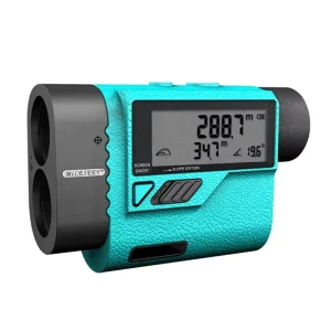 Golf Laser Rangefinder 600m Long Range 6X Magnification Slope Adjusted Transflective LCD Pulse Vibration