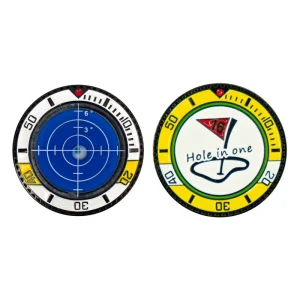 Golf Level Marker Metal Target Golf Green Positioning Ball Marker Golf Course Supplies Accessories for Golf